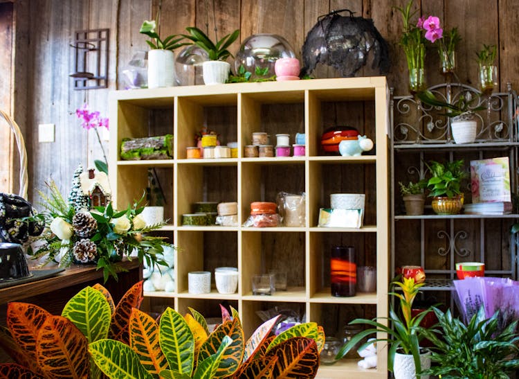 In addition to flowers and plants, Conklyn's offers a range of gifts and decorations
